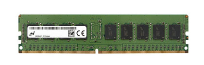 MTA9ASF1G72PZ-2G6J1 Micron 8GB DDR4-2666MHz PC4-21300 Registered ECC CL19 288-Pin DIMM 1.2V Single Rank Memory Module