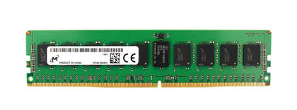 MTA9ASF2G72PZ-3G2E1 Micron 16GB DDR4-3200MHz PC4-25600 Registered ECC CL22 288-Pin DIMM 1.2V Single Rank Memory Module