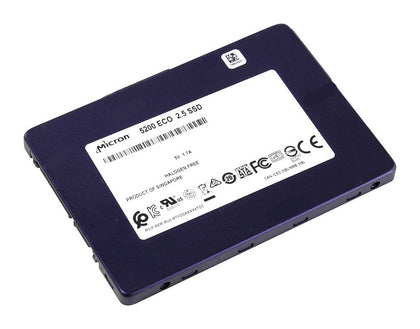 MTFDDAK960TDD Micron 5200 PRO 960GB TLC SATA 6Gbps Read Intensive PLP 2.5-inch Solid State Drive