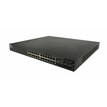 MY287 Dell PowerConnect 6224 24-Ports 10/100/1000BASE-T + 4 x shared SFP GbE Managed Switch