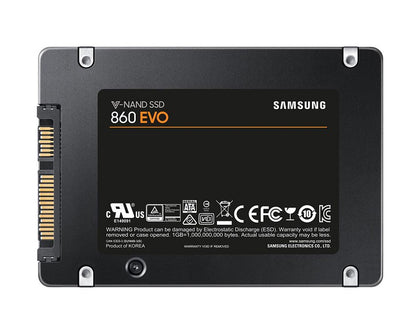 MZ-76E2T0E Samsung 860 EVO 2TB SATA 6Gbps 2GB Cache 2.5-inch Solid State Drive