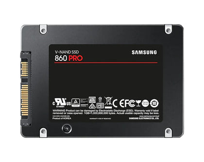 MZ-76P4T0E Samsung 860 PRO 4TB MLC SATA 6Gbps 4GB Cache 2.5-inch Solid State Drive