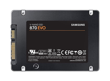 MZ-77E1T0 Samsung 870 EVO 1TB SATA 6Gbps 2.5-inch Solid State Drive
