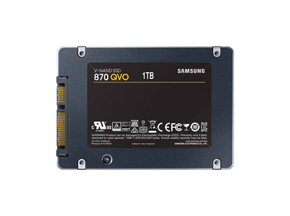 MZ-77Q1T0B/AM Samsung 870 QVO Series 1TB MLC SATA III V-NAND 2.5-Inch Solid State Drive