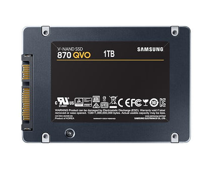 MZ-77Q1T0BW Samsung 870 QVO 1TB MLC SATA III 2.5-Inch Solid State Drive