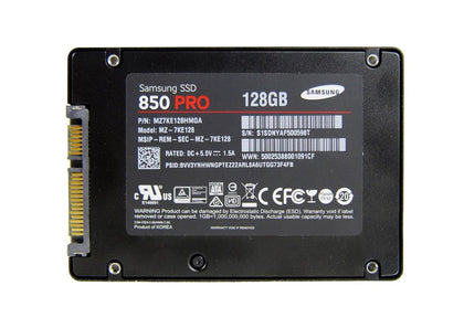 MZ-7KE128BW Samsung 850 Pro Series 128-GB MLC SATA 6Gbps 2.5-inch Solid State Drive