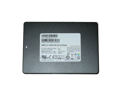 MZ-7LH9600 Samsung PM883 960GB 3D TCL SATA 6Gbps 2.5-Inch Solid State Drive