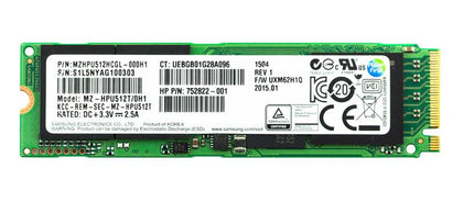 MZ-HPU512T-0H1 Samsung XP941 Series 512GB MLC M.2 2280 PCI Express 2.0 x4 NVMe Solid State Drive
