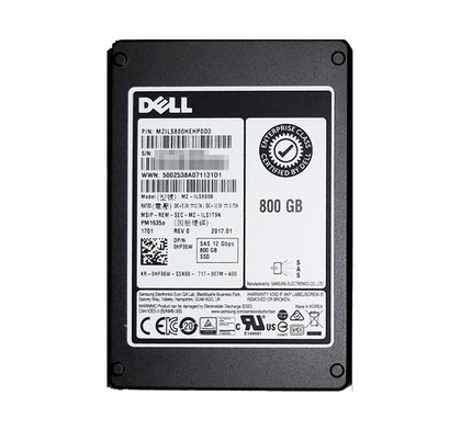 MZ-ILS800B Samsung PM1635A 800GB SAS 12Gbps 2.5-Inch Solid State Drive