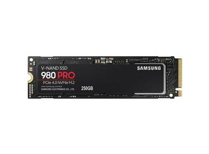 MZ-V8P250B/AM Samsung 980 PRO 250GB M.2 2280 PCI-Express Gen 4.0 x4, NVMe 1.3c V-NAND Solid State Drive