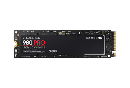 MZ-V8P500B/AM Samsung 980 Pro 500GB M.2 2280 PCI-Express Gen 4.0 x4, NVMe 1.3 V-NAND Solid State Drive