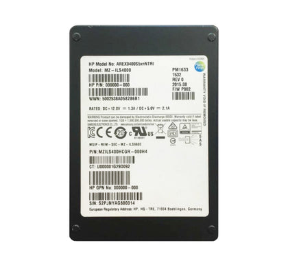 MZILS400HCGR-000H4 Samsung PM1643 400GB SAS 12Gbps Mixed Use-3 2.5-Inch Solid State Drive