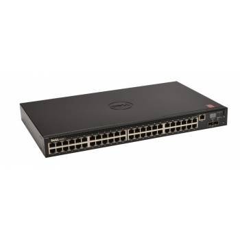 N2048 Dell PowerConnect N2048 48-Port 10/100/1000-Base-T and 2 X 10Gigabit SFP+ Layer-2 Gigabit Switch