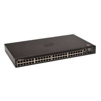 N2048P Dell PowerConnect N2048P 48-Port PoE 10/100/1000-Base-T and 2 X 10Gigabit SFP+ Layer-3 Gigabit Switch