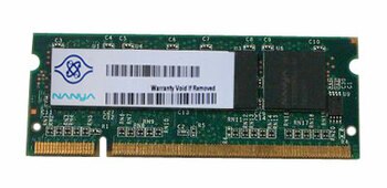 18-060004-80 Nanya 128MB DDR SoDimm Non ECC PC-2100 266Mhz Memory