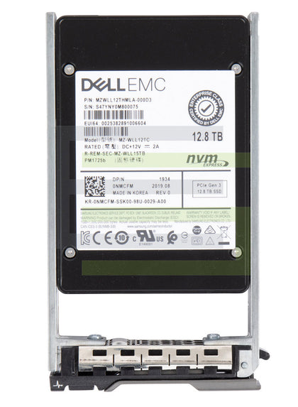 NMCFM Dell 12.8TB TLC PCI Express 3.0 x4 NVMe U.2 2.5-inch Solid State Drive