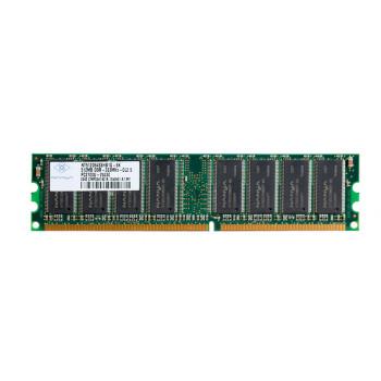 NT512D64S8HB1G-6K | Nanya 512MB PC2700 non-ECC Unbuffered DDR-333MHz CL2.5 184-Pin DIMM 2.5V Memory