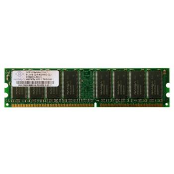 NT512D64S8HC0G-5T | Nanya 512MB PC3200 non-ECC Unbuffered DDR-400MHz CL3 184-Pin DIMM 2.5V Memory