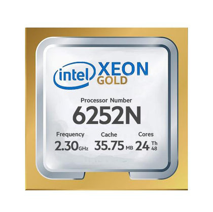 P02960-B21 HPE 2.30GHz 24-Core 35.75MB Cache Socket LGA3647 Intel Xeon Gold 6252N Processor for DL560 G10 Server