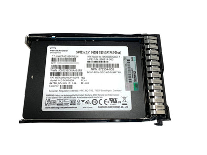 P07190-S21 HP 960GB PCI Express x4 NVMe Read Intensive MP DS 2.5-Inch Solid State Drive