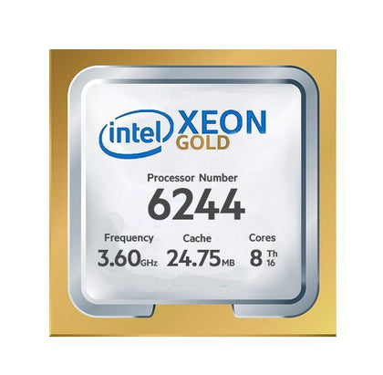 P11137-B21 HPE 3.60GHz 8-Core 25MB Cache Socket LGA3647 Intel Xeon Gold 6244 Processor for DL160 G10 Server