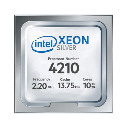 P11148-B21 HPE 2.20GHz 10-Core 14MB Cache Intel Xeon Silver 4210 Processor for DL180 G10 Server