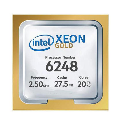 P11160-B21 HPE 2.50GHz 20-Core 27.5MB Cache Socket LGA3647 Intel Xeon Gold 6248 Processor for DL180 G10 Server