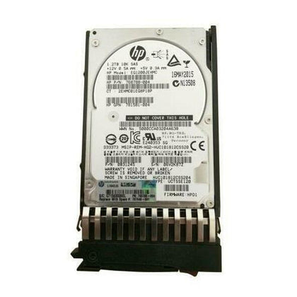 P13245-001 | HPE 1.2TB 10000RPM SAS 12Gbps 2.5-inch MSA Enterprise Hard Drive