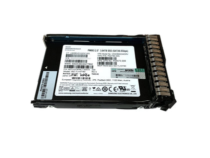 P44010-B21 HPE PM893 3.84TB SATA 6Gbps Read Intensive 2.5-Inch BC Solid State Drive for G10+ Server