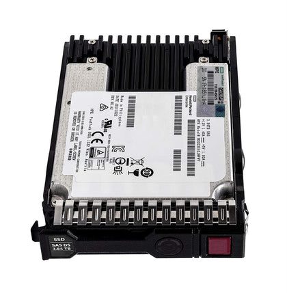 P49736-001 HPE 3.84TB SAS 12Gbps Read Intensive 2.5-Inch Solid State Drive with Smart Carrier for G10 Server