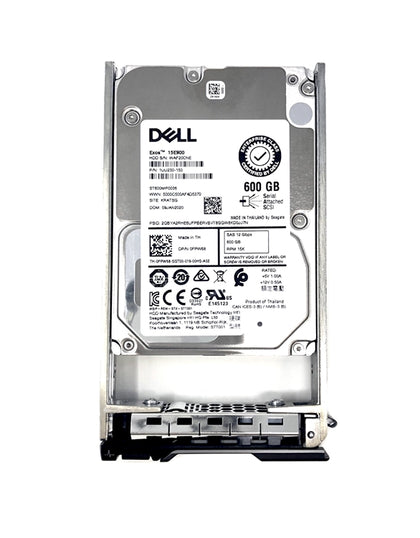 P67TW Dell 600GB 15000RPM SAS 12Gbps (512n) 2.5-Inch Hard Drive