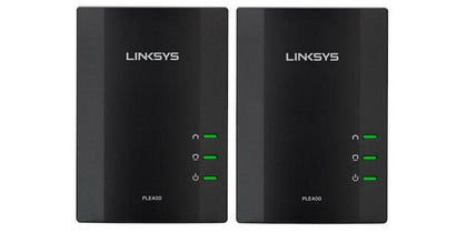 PLEK400A Linksys PLEK400 Powerline AV 1-Port Network Adapter Kit