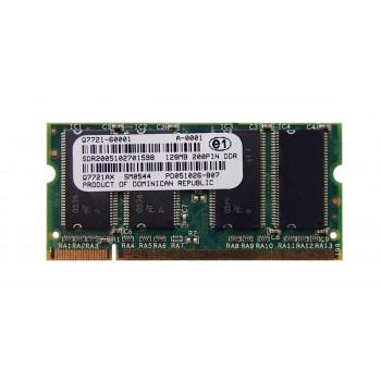 Q7721AX | HP 128MB PC2100 non-ECC Unbuffered DDR-266MHz CL2.5 200-Pin SODIMM 2.5V Memory