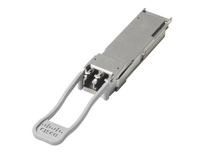 QSFP-40G-SR-BD= | Cisco Multi-mode 40Gbps 40GBase-SR4 Fiber 100m 850nm Duplex LC Connector QSFP+ Network Transceiver Module