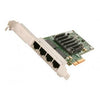 501-7606-04 | Sun Quad Port PCI-Express x8 Gigabit Ethernet UTP Low Profile Network Adapter