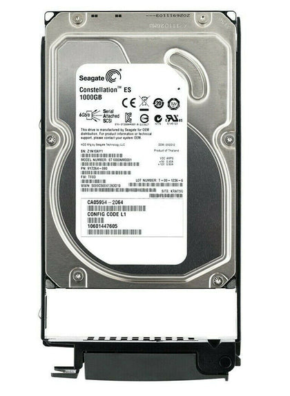 9YZ264-090 Seagate Constellation ES 1TB 7200RPM SAS 6Gbps 64MB Cache 3.5-inch Internal Hard Drive