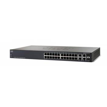 SF300-24 Cisco SF300 24-Port 10/100 PoE Gigabit Uplink Managed Switch