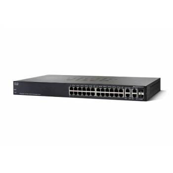 SF300-24P Cisco SF300 24-Port 10 / 100 PoE Gigabit Uplink Managed Switch