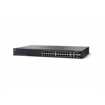 SF300-24PP-K9-NA Cisco 24-Port 10/100 (PoE+) Layer-3 Managed Fast Ethernet Switch