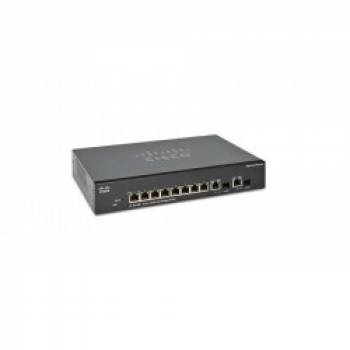 SF302-08PP-K9-NA  Cisco Small Business 300 Series (SF302-08PP-K9-NA) 8 Ports Managed Switch