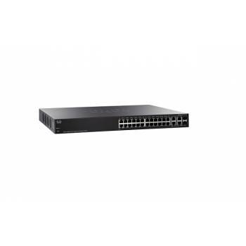 SG300-28MP-K9-NA Cisco 28-Port 10/100/1000 (PoE+) Layer-3 Managed Gigabit Ethernet Switch