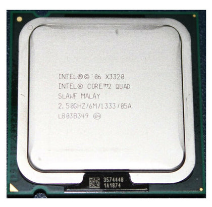 SLAWF Intel Xeon X3320 Quad Core 2.50GHz 1333MHz FSB 6MB L2 Cache Socket LGA775 Processor