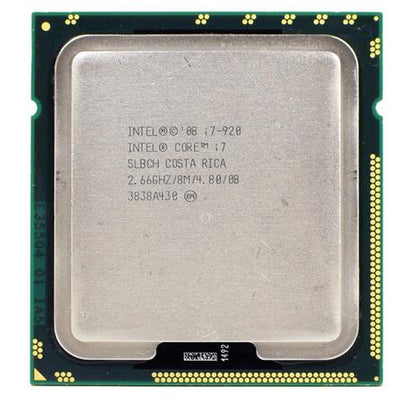 SLBEJ Intel Core i7-920 Quad Core 2.66GHz 4.80GT/s QPI 8MB L3 Cache Socket LGA1366 Desktop Processor