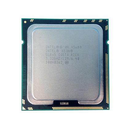 SLBV5 Intel Xeon X5680 6-Core 3.33GHz 6.40GT/s QPI 12MB L3 Cache Socket FCLGA1366 Processor