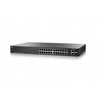 SLM2024PT-NA Cisco 26-Port 10/100/1000 (PoE) Managed Gigabit Ethernet Switch with 12 Ethernet Ports & 2 Combo Gigabit SFP Ports