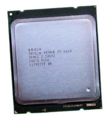 SR0GZ Intel Xeon E5-2660 8 Core 2.20GHz 8.00GTs QPI 20MB L3 Cache Socket FCLGA2011 Processor