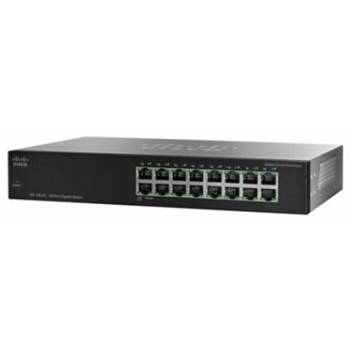 SR2016T-NA Cisco SG 100-16 16-Port Gigabit Ethernet Switch 16 Ports 16 x RJ-45 10/100/1000Base-T