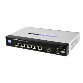 SRW2008-K9-G5 Cisco SRW2008 8-Port 10/1000Mbps 2 x Combo mini-GBIC Port Gigabit Managed Switch