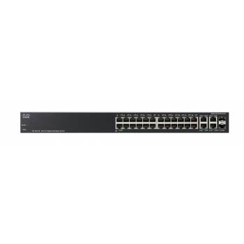 SRW2024-K9-NA-OB Cisco SG300-28 28-Ports Manageable 26 x RJ-45 2 x Expansion Slots 10/100/1000Base-T Ethernet Switch