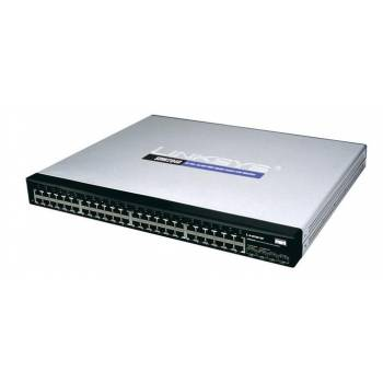 SRW2048-K9 Cisco 52-Port 50 x 10/100/1000 + 2 x Combo Gigabit SFP 120/230V AC L3 Managed Switch